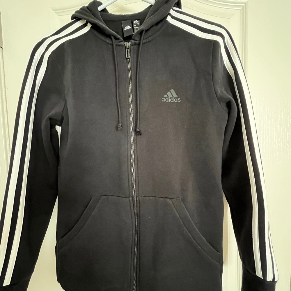 ADIDAS Activewear Jacket Black Size S